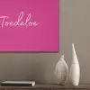 Toedeloe - Roze PET vilt klein -sfeer6_closeup