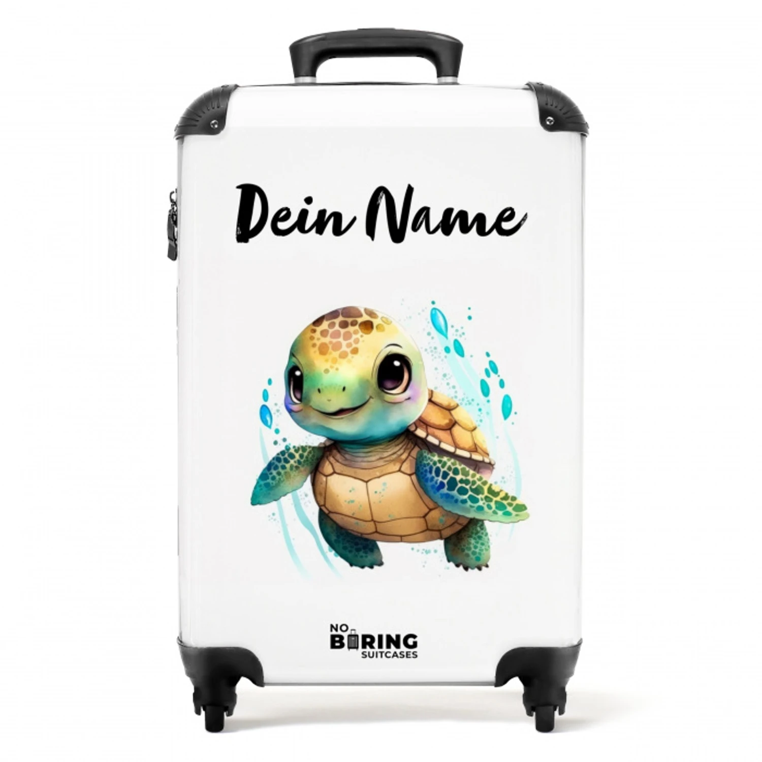 Ziggy Zeeschildpad NBS - Handbagage koffer - Kinderen Unisex middel -productfoto_recht