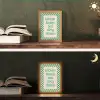 Quote - Groen - Geblokt - Keuken Light Box met kabel (Tafellamp) klein -sfeer3