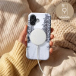 Bos - Winter - Sneeuw - Pad - Natuur Toughcase MagSafe Apple iPhone 17 klein -USP_MagsafeV