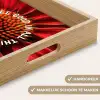Close up - Bloem - Quote - Rood Dienblad Rechthoek middel -USP_HandgreepNL