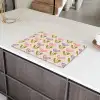 Bloemen - Hartjes - Patroon Inductie beschermer vinyl 3mm klein 276 -sfeer8