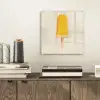 Oranje - Stokje - Waterijsje plexiglas 5mm klein -sfeer1