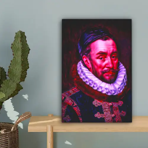 Willem van Oranje - Adriaen Thomasz - Oude meesters canvas 2cm klein -sfeer4