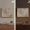 Mondriaan - Kunst - Oude meesters - Tableau I Light Box met batterij (Wandlamp) middel -sfeer3