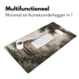 Zee - Villa - Beige Muismat XXL klein -sfeer4