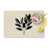 Ovaal - Olijfgroen - Simpel Placemat vinyl groot -zzzproduct_Kitchenyeah-website