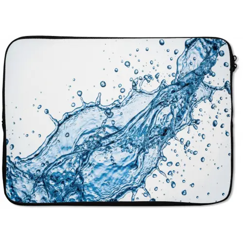 Spash - Water - Blauw laptophoes neopreen klein -zkaufland3dotto