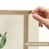 Cactus - Groen - Minimalistisch Light Box met batterij (Wandlamp) middel -USP_websiteprintNL