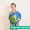 Penalty pinguïn Kinderrugzak - Blauw middel -sfeer1_NL