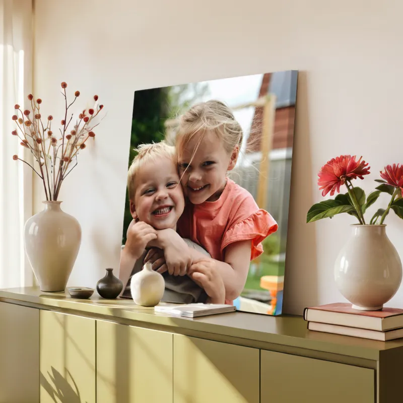 Foto op canvas