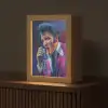 Expressief - Microfoon - Paars Light Box met kabel (Tafellamp) klein -z3d_website