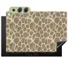Giraf - Patroon - Beige - Bruin Inductie beschemer met haakjes klein 777 -3d