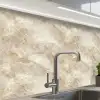 Lichtbeige - Onyx - Subtiel keuken achterwand 2 middel 865 -zzzz3d_schuin