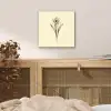 Zwart - Narcis - Illustratie aluminium wit klein -sfeer3