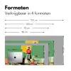 Retro - Meisje - Kat - Zon Muismat XXL klein -sfeer5