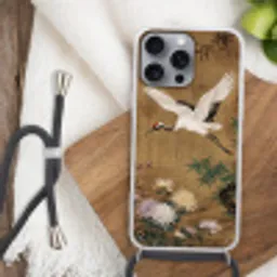 Oosters - Elegant - Kleurrijk Hoesje iPhone 16 Pro Max met koord klein -sfeer4