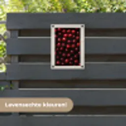 Kersen - Rood tuinposter los doek klein -sfeer3