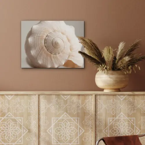 Schelp - Detail - Beige PET vilt klein -sfeer4