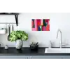 Kleurvakken - Recht - Rond - Abstract Muursticker klein -keuken