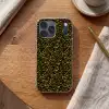 Spat - Waterverf - Geel - Zwart Telefoonhoesje iPhone 17 Pro Max klein 879 -sfeer1