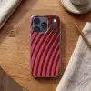 Lijnen - Rood - Beweging Telefoonhoesje iPhone 17 Pro klein -sfeer1