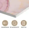 Goud - Marmer - Roze PET vilt klein -closeup_NL
