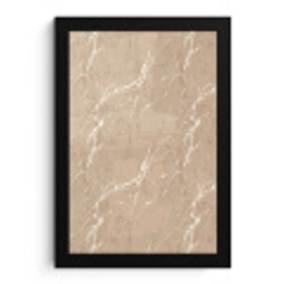 Beige - Marmer - Organisch - Wit fotolijst zwart zonder passe partout klein 224 -3d