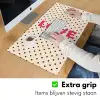 Love - Stippen - Roze Muismat XXL klein -sfeer3