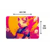 Varken - Bloemkroon - Kimono - Abstract Placemat vinyl groot -specs