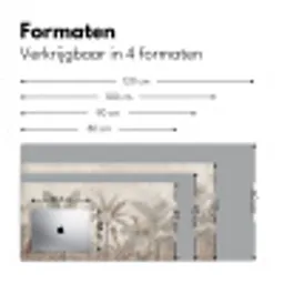 Natuur - Jungle - Ringstaartmaki - Bruin Muismat XXL klein -sfeer5