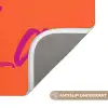 Oh la la - Oranje - Roze - Grafisch Badmat klein -USP_AntislipNL