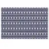 Schelp - Nautisch - Blauw - Wit Deurmat klein 898 -zkaufland3d