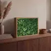 Groen - Bladeren - Kartel - Zonlicht Light Box met batterij (Wandlamp) middel -sfeer2