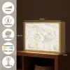 Marmer - Wit - Expressief - Goudaccenten Light Box met batterij (Wandlamp) middel 907 -USP_websiteoverzichtNL