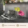 Planten - Anthurium - Groen - Roze keuken achterwand spatscherm klein -usp_NL