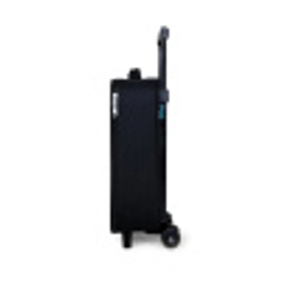 Lama - Wit - Zonnebril - Wimpers Kinderkoffer - Zwart klein -productfoto_zijkant