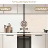 Patroon - Beige - Lijnen - Bruin keuken achterwand 2 middel 871 -voor-na2_DE