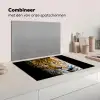 Luipaard - Dieren - Portret - Wilde dieren - Zwart Inductie beschermer vinyl 3mm klein -wsfeer7_website