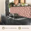Gerbera - Bloemen - Roze keuken achterwand 2 middel 871 -usp_NL