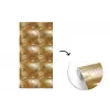 Palm - Waaier - Goud fotobehang vinyl groot 64 -3d