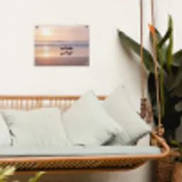 Zee - Vogels - Strand tuinposter los doek klein -sfeer7