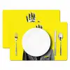 Pak - Hand - Geel Placemat vinyl groot -zzsfeer2_Kitchenyeah-website