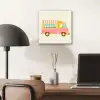 Ijskar - Retro - Softijsjes - Roze aluminium wit klein -sfeer5