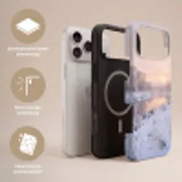 Rivier - Winter - Landschap - Sneeuw - Zonsopgang Toughcase MagSafe Apple iPhone 17 Pro Max klein -USP_Lagen_NL