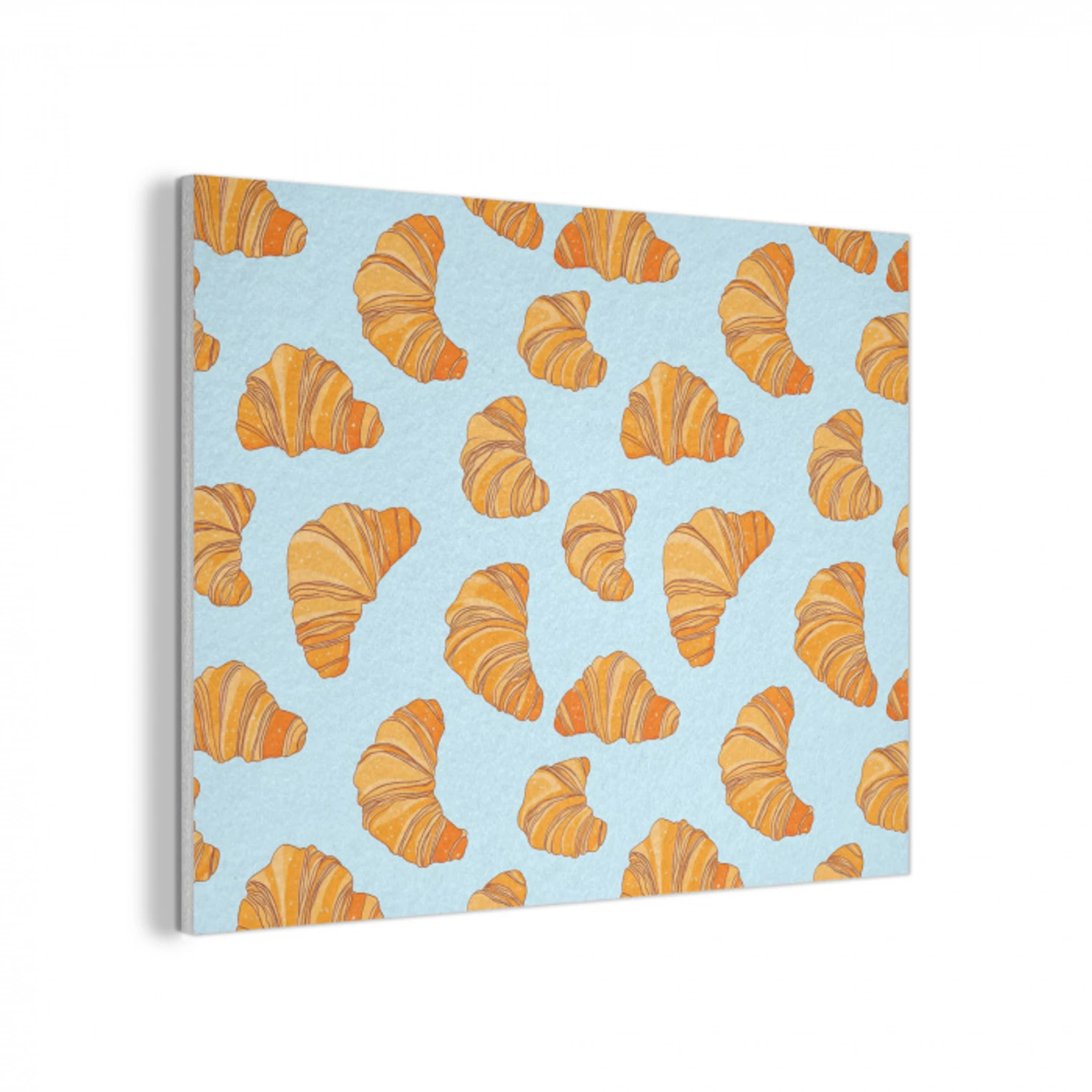 Croissant - Speels - Blauw PET vilt klein 837 -3d