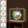 Graffiti - Sport - Volleybal - Bal Light Box met batterij (Wandlamp) middel -USP_websiteoverzichtNL