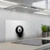 Biljartbal - Getal - Acht - Wit keuken achterwand spatscherm klein -3d_schuin
