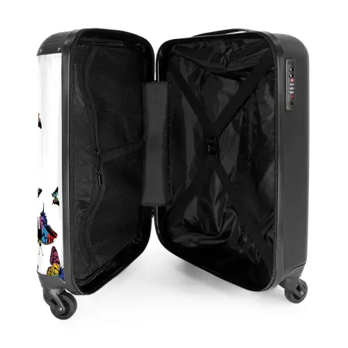 Vlinderstorm NBS - Handbagage koffer - Kinderen Unisex middel -binnenkant
