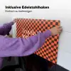 Tequila texted you - Glas - Vierkanten - Oranje Inductie beschemer met haakjes klein -ky-ophangen-de